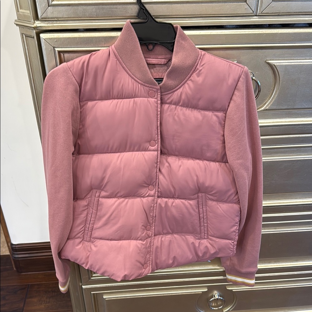 Abercrombie & Fitch Pink Puffer Jacket